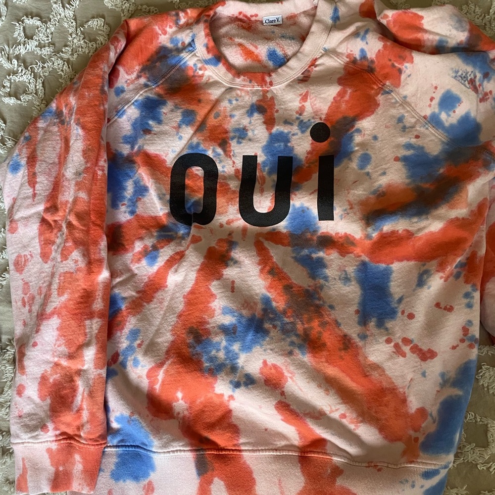 Clare V anthropology oui sweatshirt